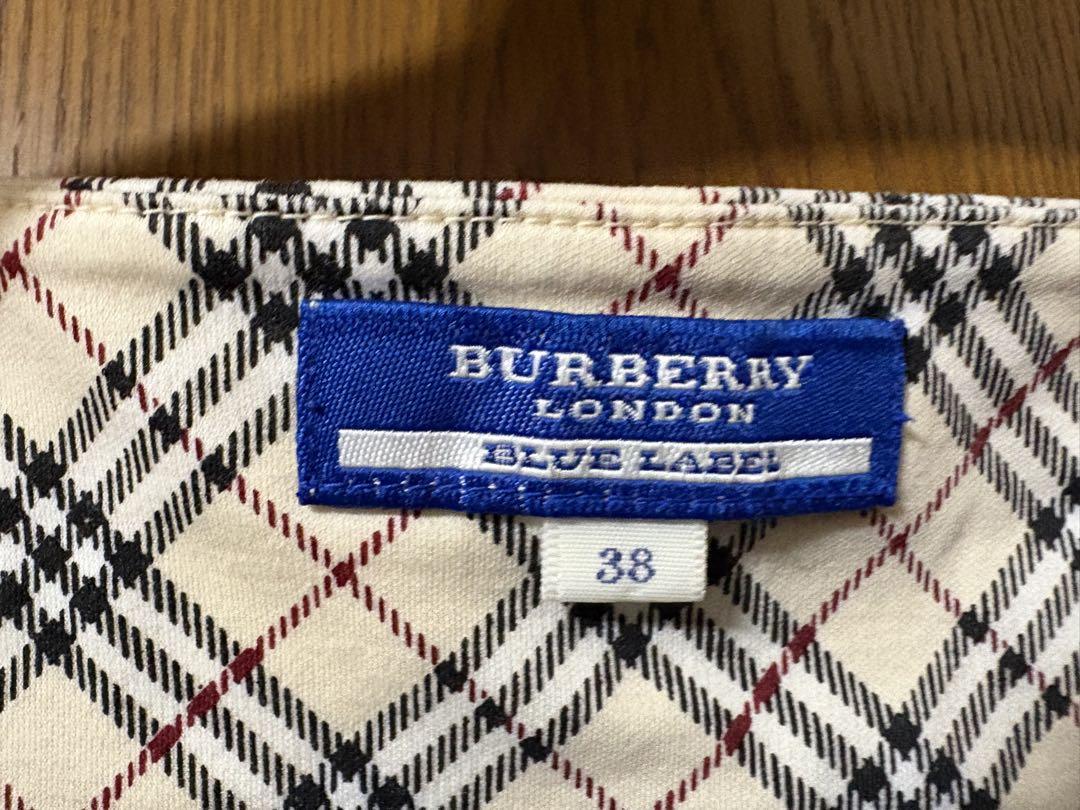 BURBERRY BLUE LABEL チェック柄 半袖 38 ノヴァチェック - メルカリ