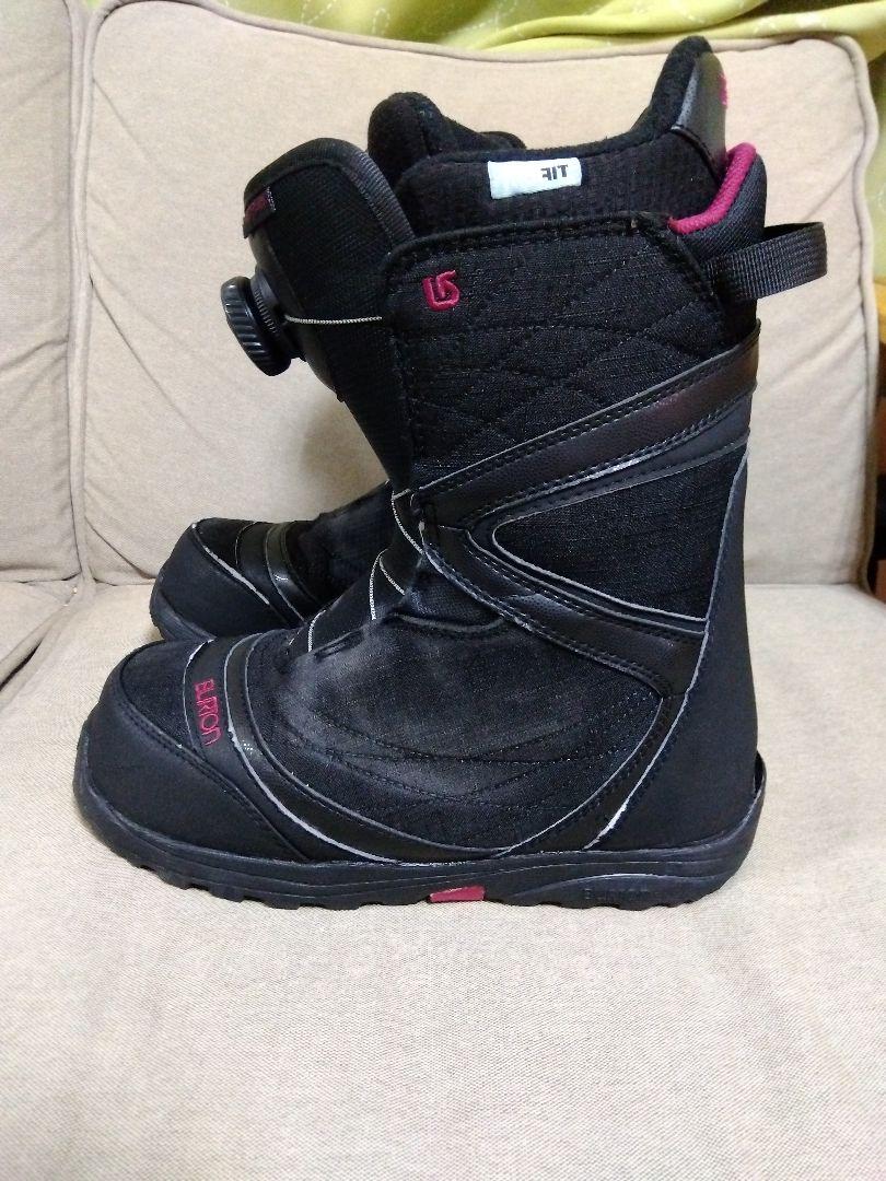 Burton スノーボードブーツ 24cm ブラック　boa