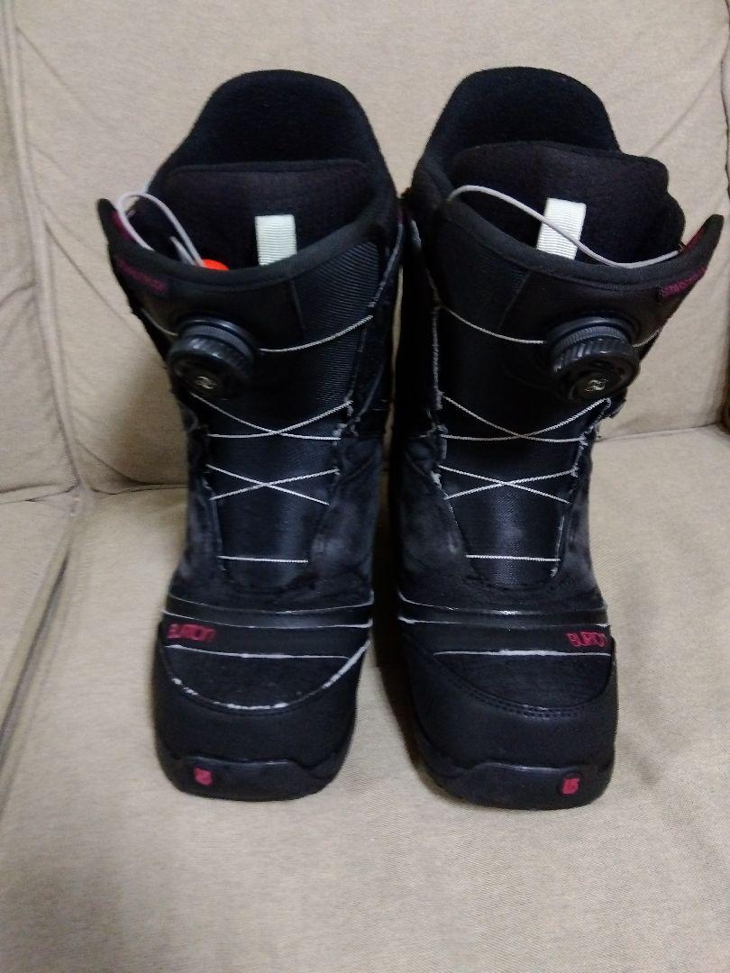 Burton スノーボードブーツ 24cm ブラック　boa