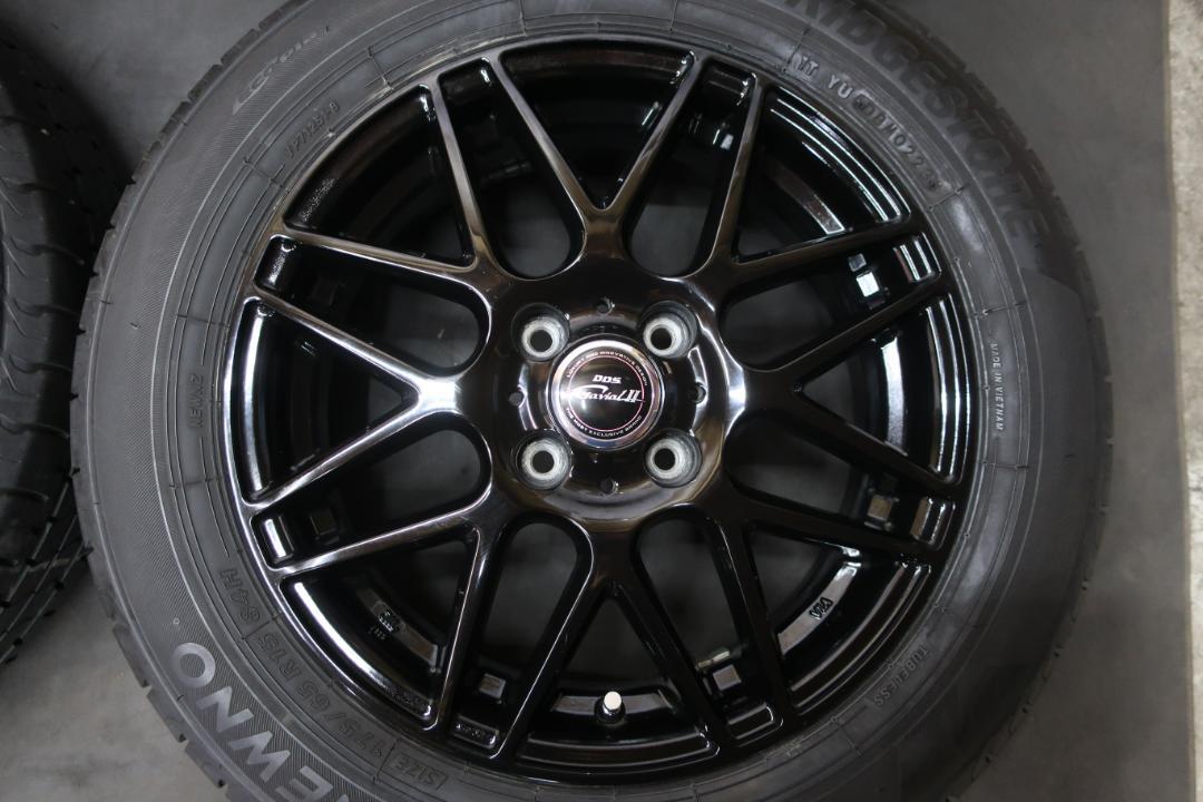 rion.abc様送料込み　PCD100 4穴 バリ溝 175/65R15