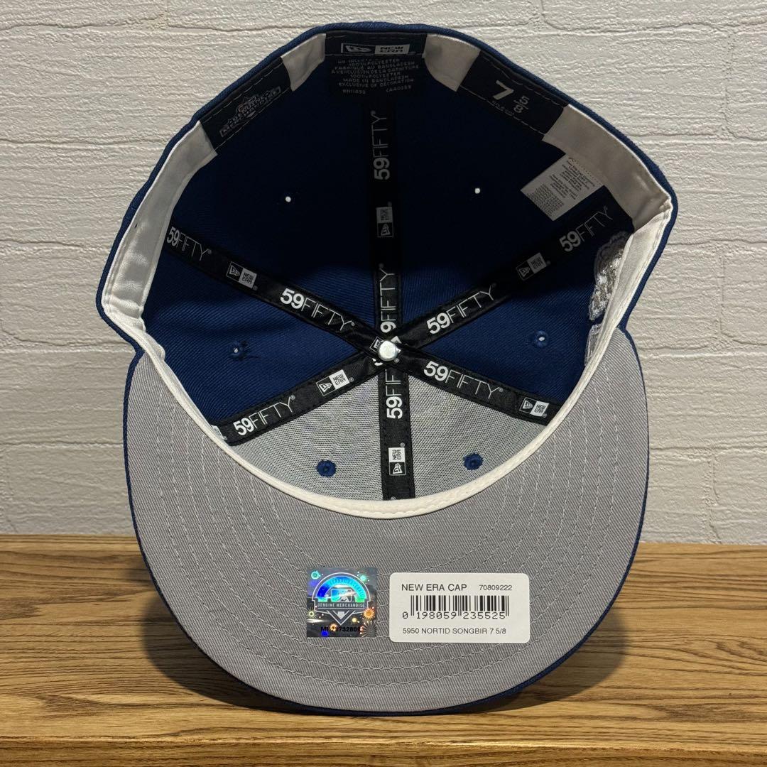 NEW ERA MiLB ノーフォーク・タイズ 59fifty メタリック