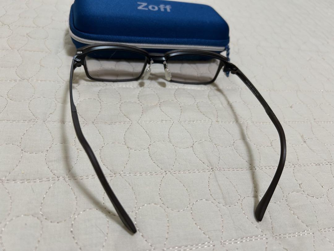 kumataki 　Zoff フリップアップ メガネ ブラウン