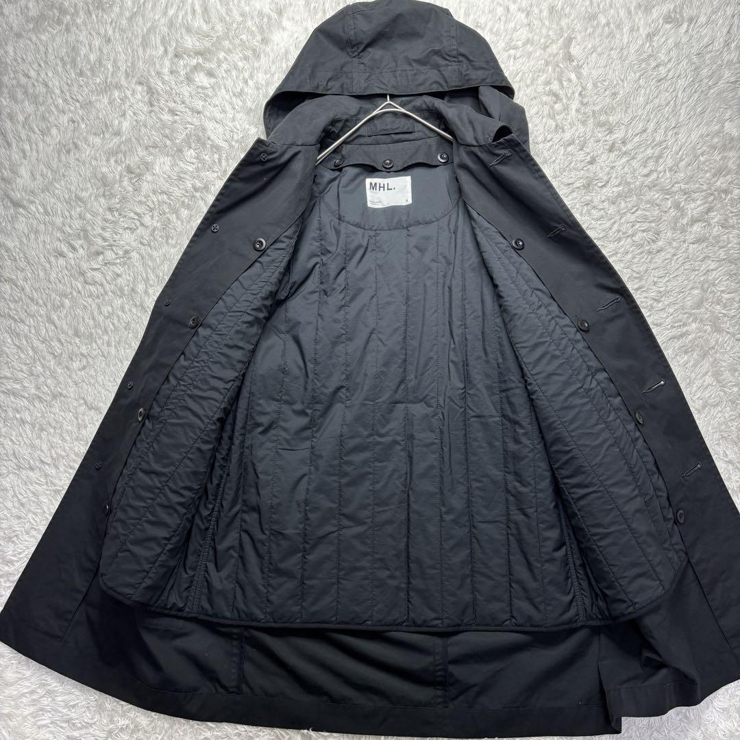 【美品】マーガレットハウエル 3way モッズコート ライナー付き S 黒