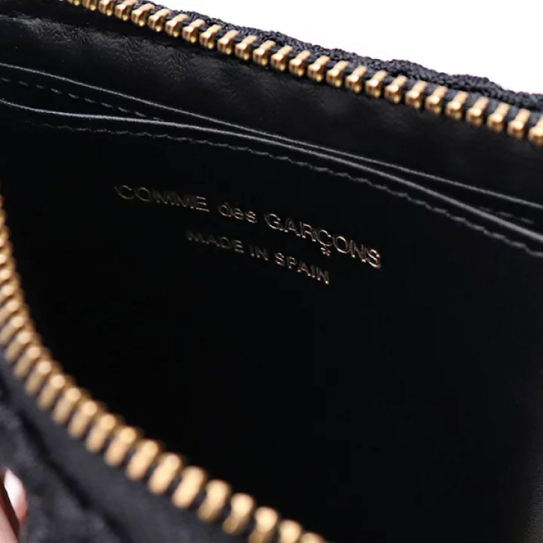新品 コムデギャルソン L字ジップコインケース 財布 SA3100FT ブラック