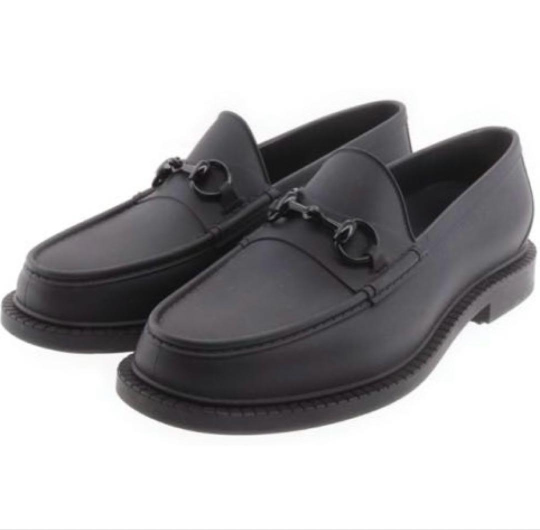 【メーカー直送】 GUCCIグッチ ラバー 11 29cm相当 ローファー ホースビット 靴