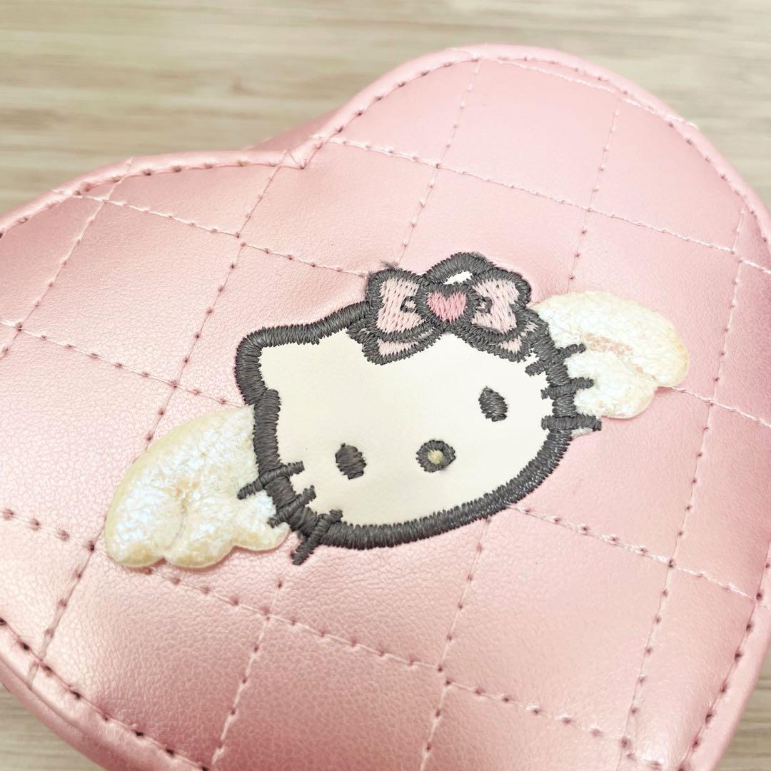 サンリオ　ハローキティ　エンジェルキティ　キルティング ハート コインケース