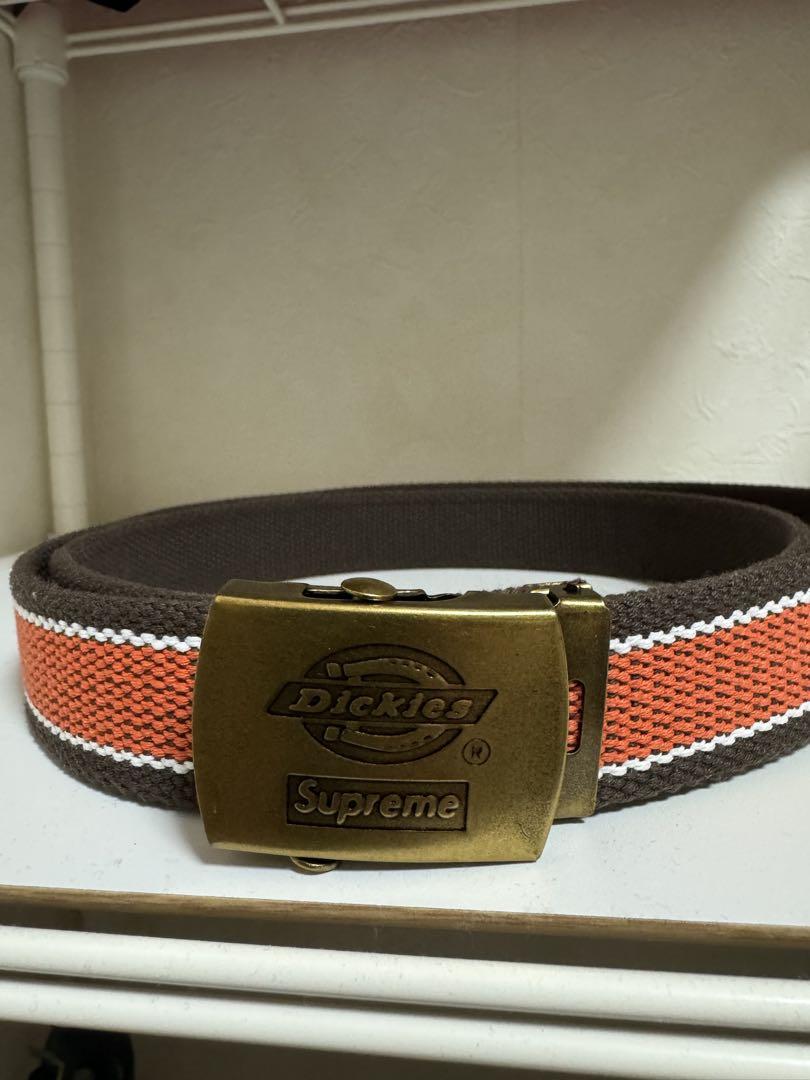小物 Supreme Dickies Stripe Webbing Belt