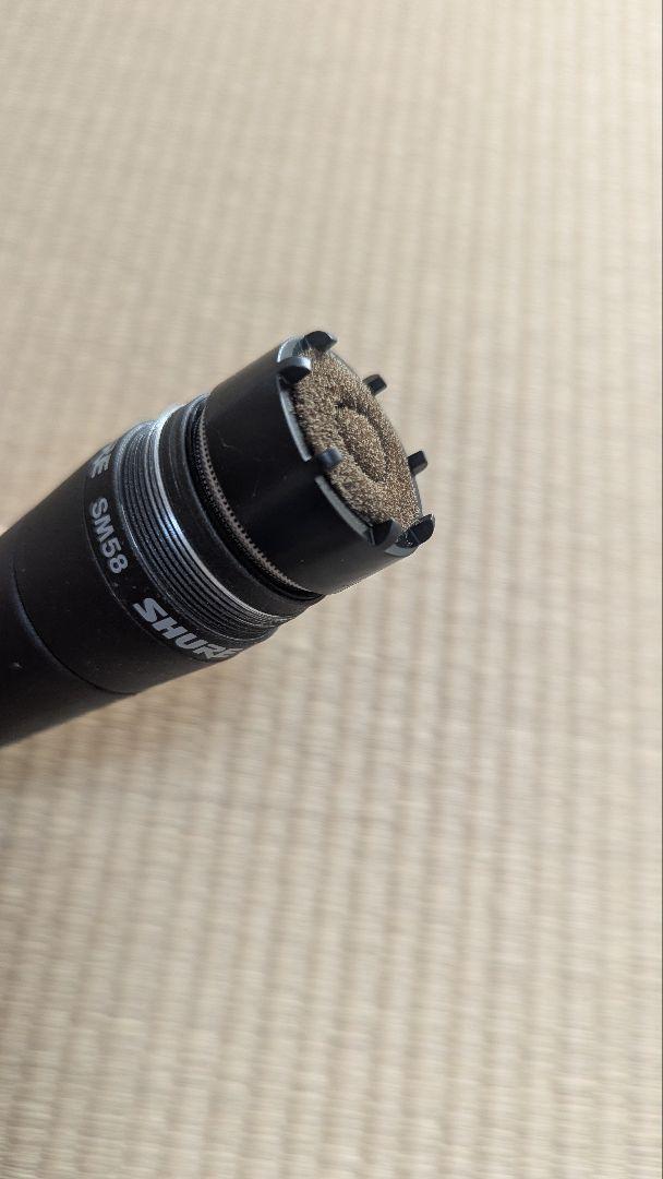 SHURE SM58マイク　スタンドとシールドをセット