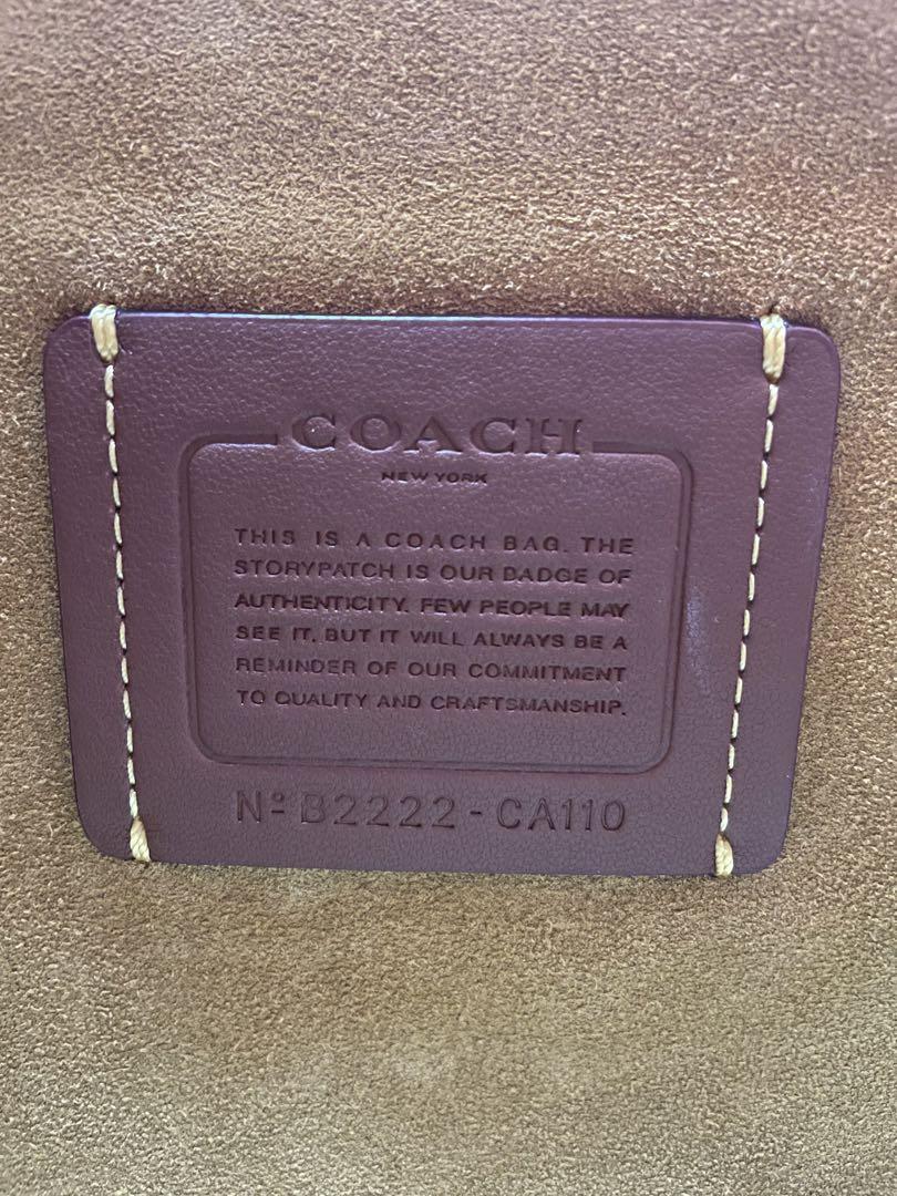 ☆美品 coach ソフト タビー ショルダーバッグ ウィズ チェリー プリント