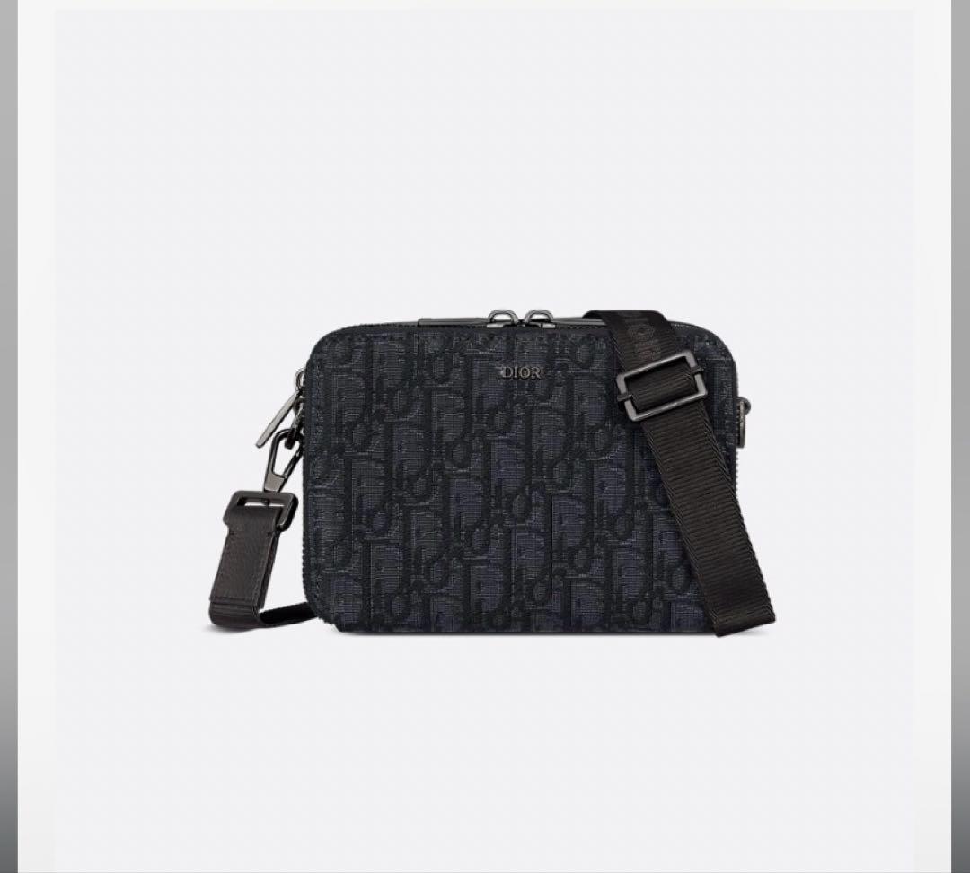 【DIOR】ジャカード オブリーク ホーボー ショルダーバッグ Dior オブリークジャカード ショルダーバッグ バッグ