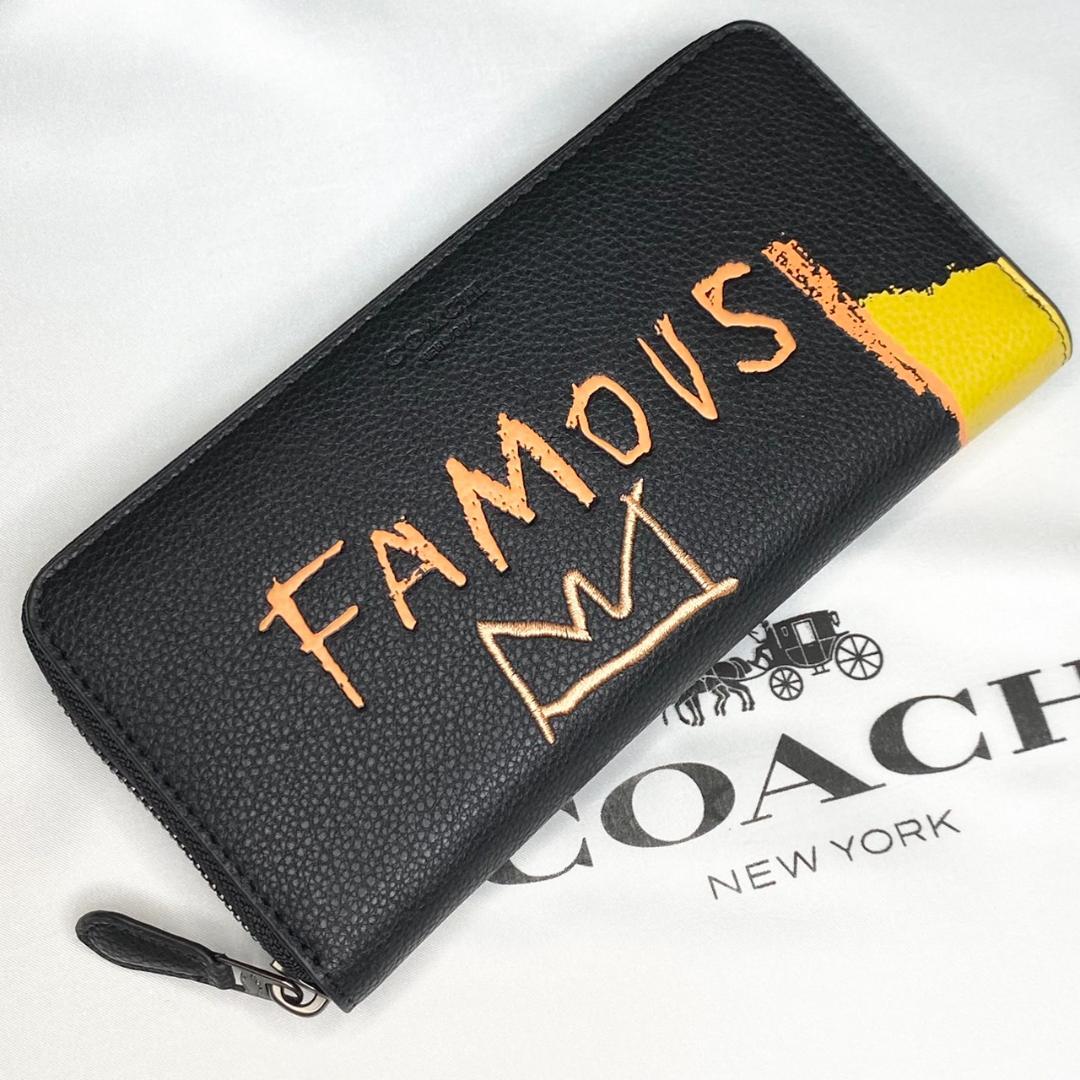 新品未使用】COACH コーチ バスキアコラボ 長財布 小物