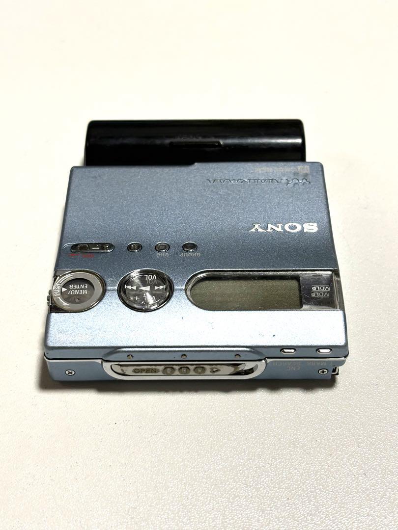 SONY MDレコーダー MZ-N910 動作品 乾電池ケース付き