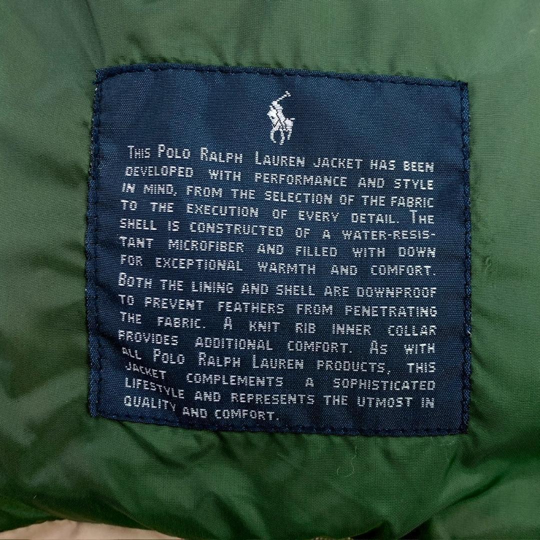 USA製★ 90s ポロラルフローレン 肉厚 ダウンジャケット L D438 USA製★ 90s ポロラルフローレン 肉厚 ダウンジャケット L D438