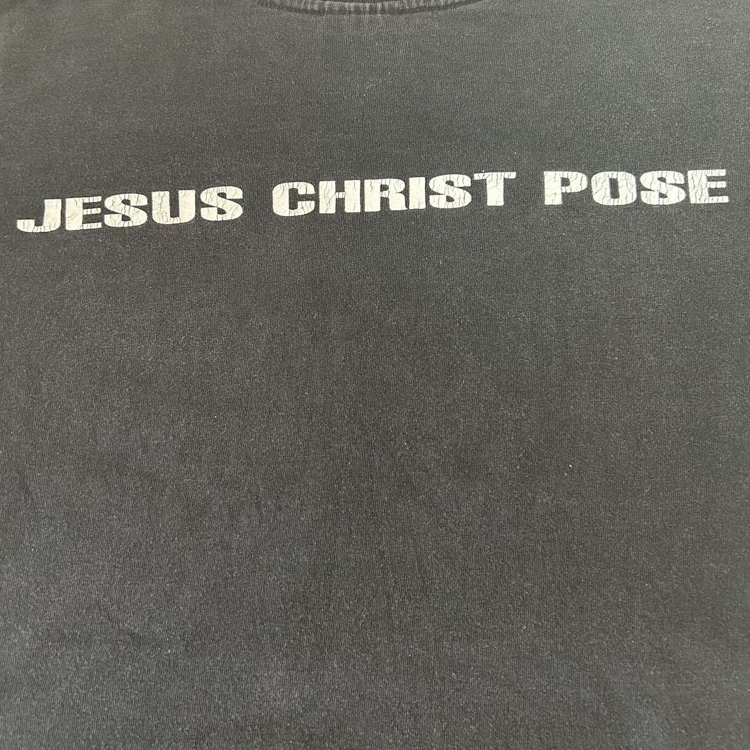 トップス 90s Soundgarden Jesus christ pose