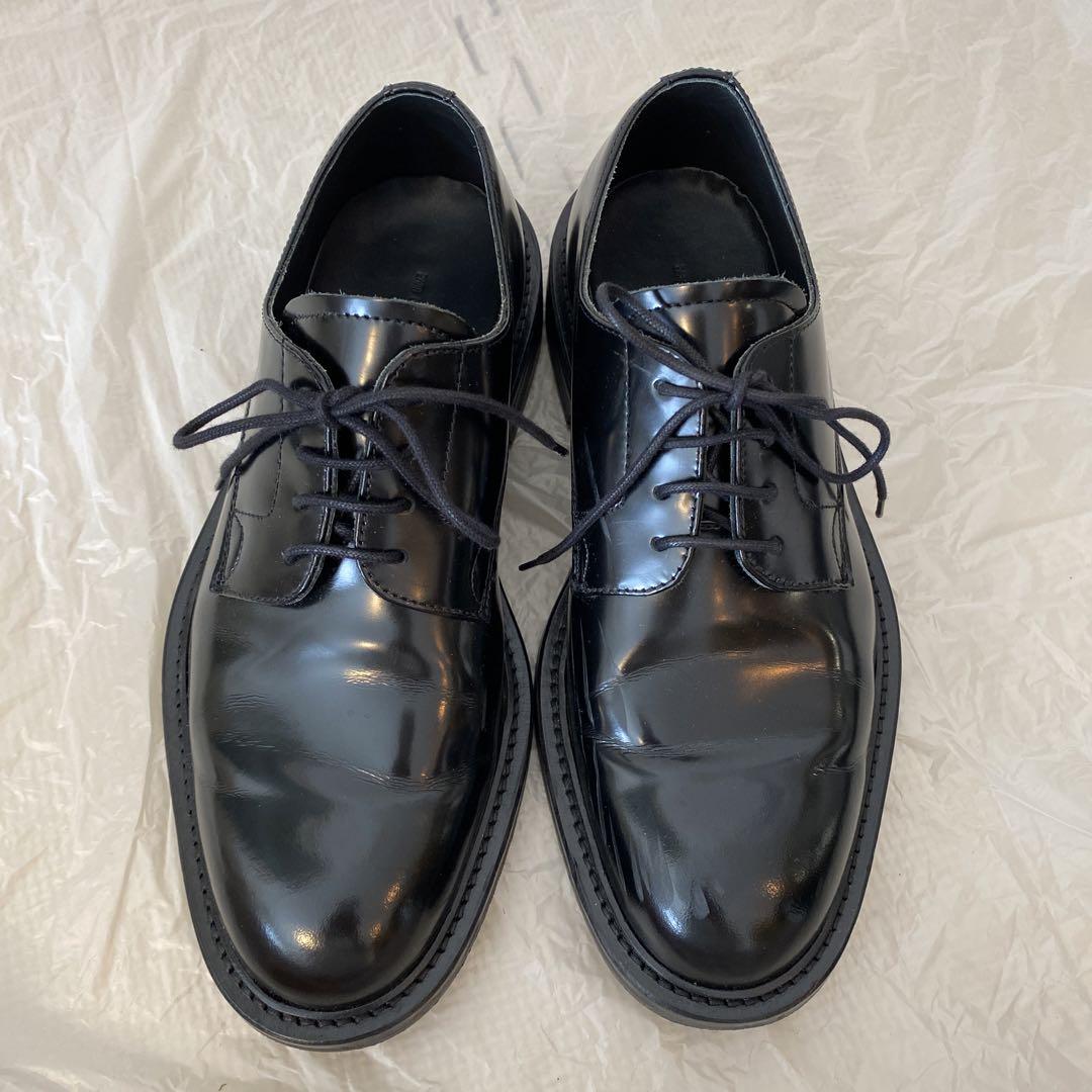 ZARA ORIGINS 黒 レザー ローファー 革靴 - メルカリ