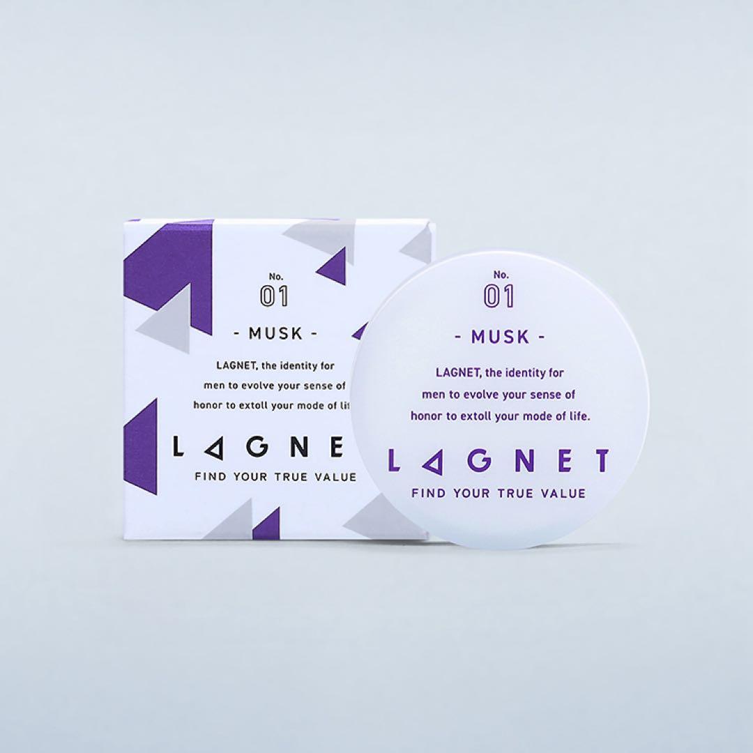 LAGNET No.01 MUSK 香水 4個セット ステッカープレゼント