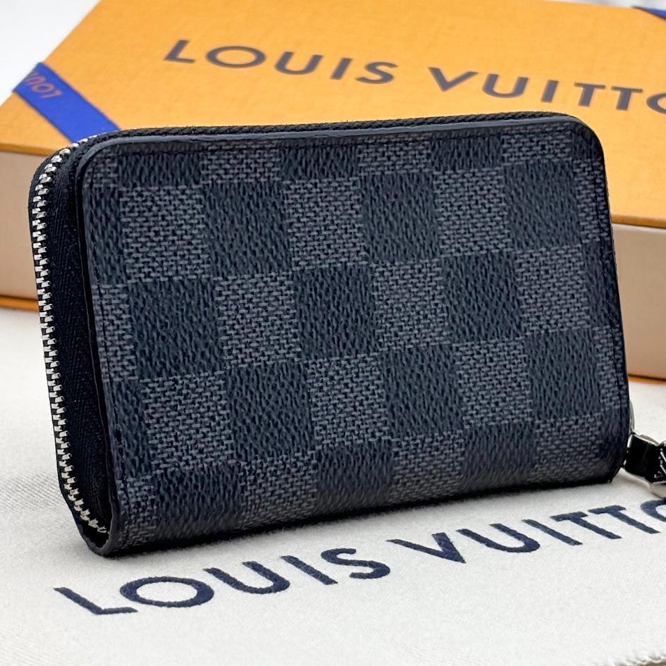 ご*ん様 オークション 美品 ルイヴィトン ジッピーコインパース ダミエグラフィ 極美品・IC搭載】ルイヴィトン ダミエグラフィット ジッピー