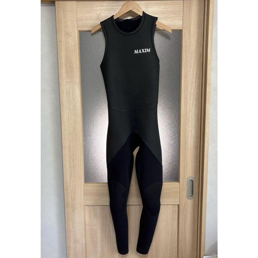 【新品未使用】MAXIM マキシム　ロングジョン　ウエットスーツ　ラバー