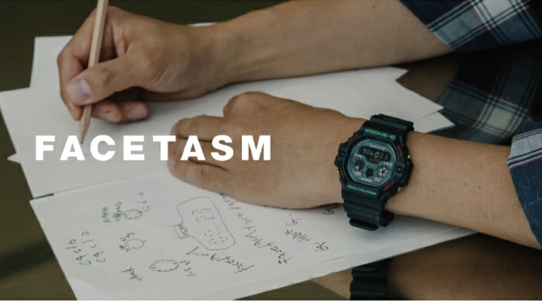 今季一番 G-SHOCK 保護フィルムセット ファセッタズム 腕時計(デジタル