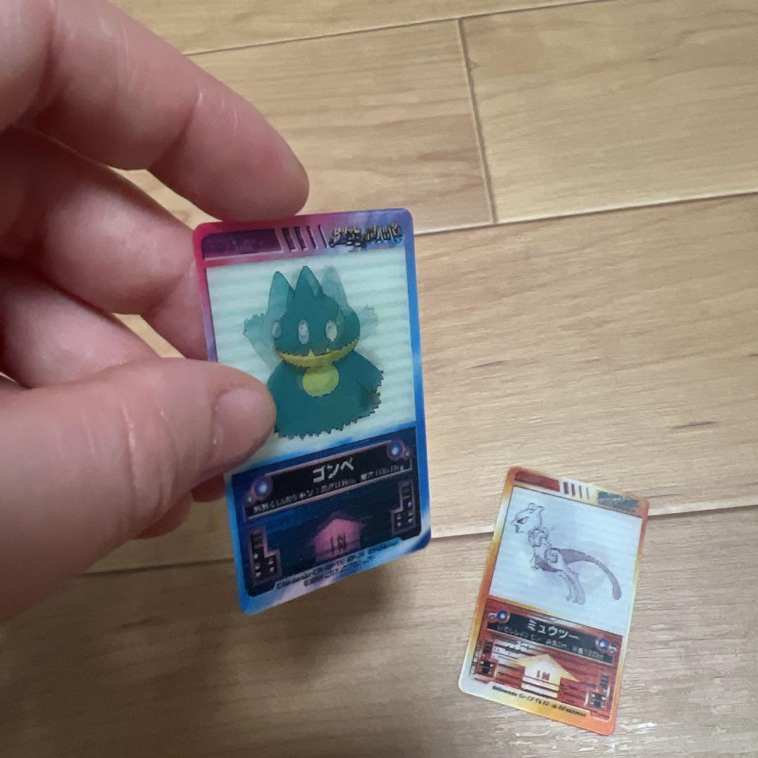 ポケモン ポケモンカード シール？ 非売品 ミュウツー ゴンベ