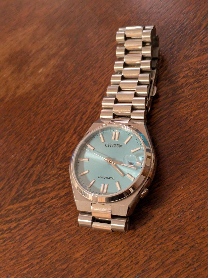 CITIZEN TSUYOSA ツヨサ ターコイズブルーダイヤル