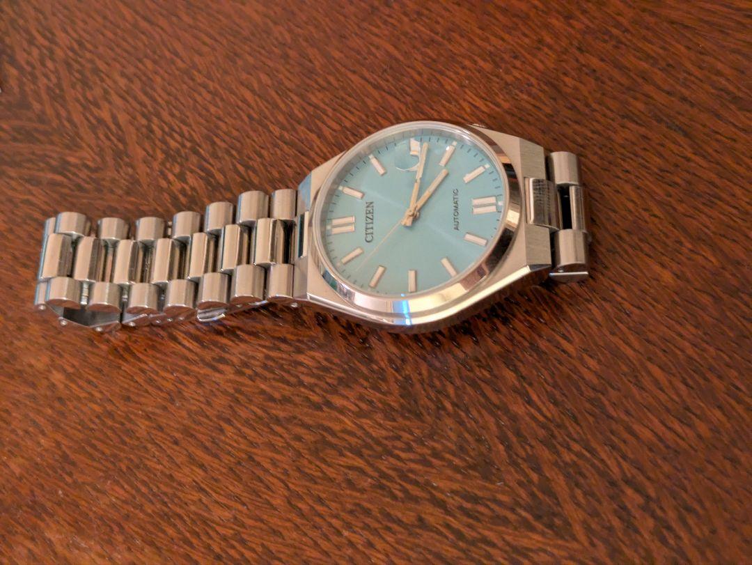 CITIZEN TSUYOSA ツヨサ ターコイズブルーダイヤル