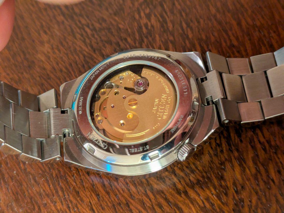 CITIZEN TSUYOSA ツヨサ ターコイズブルーダイヤル