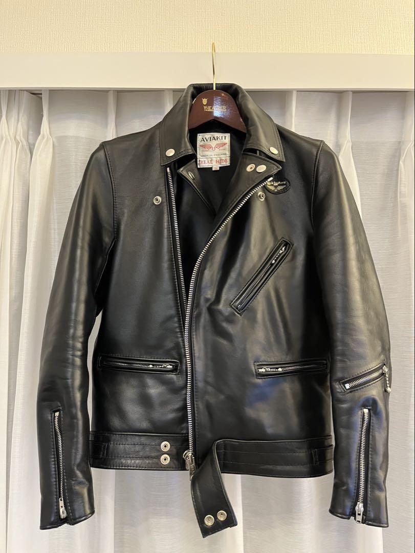 Lewis Leathers Aviakit ダブルライダース レザージャケッ