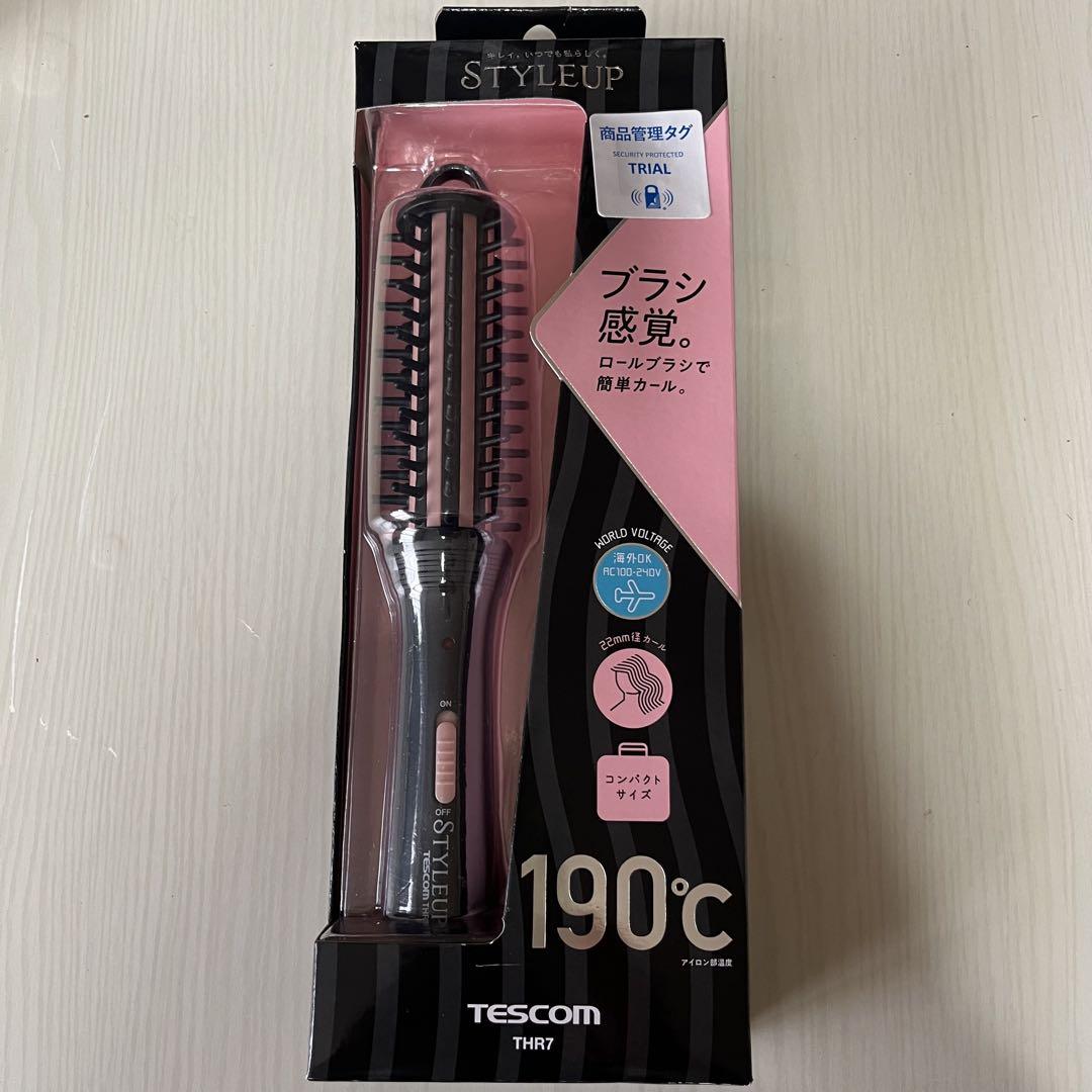 TESCOM ロールブラシ ヘアーアイロン