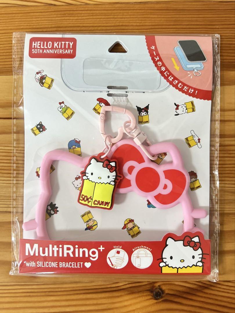 LA発★【Sonix】ハローキティ＆フレンズ シリコン ブレスレット ハローキティ』 マルチリングプラス シリコーンブレスレット