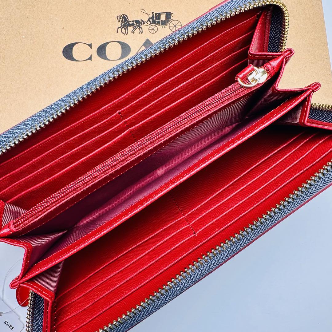 人気COACH長財布　コーチレディース長財布