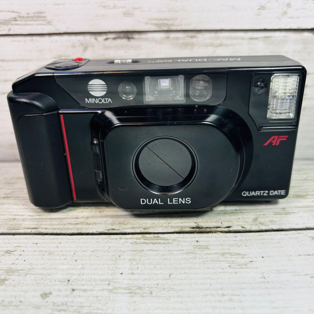 ⭐️完動美品・MINOLTA MAC-DUAL フィルムカメラ・作例有り