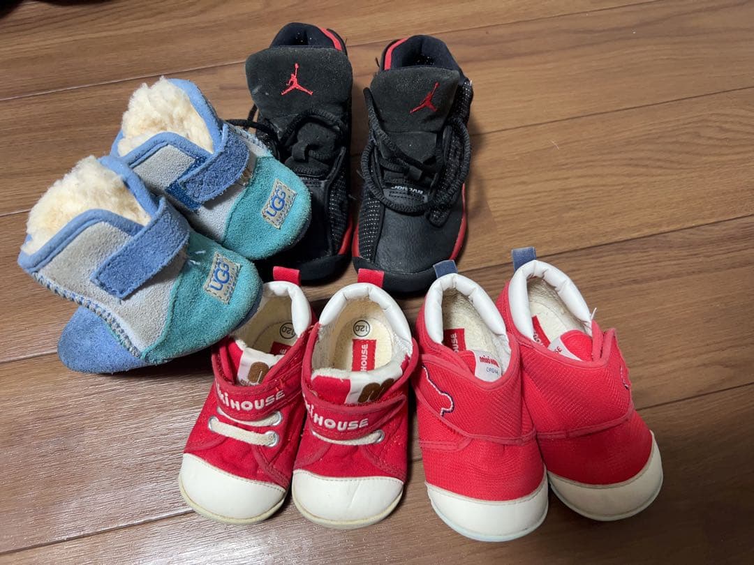 UGG Jordan MIKIHOUSE ベビーシューズ 4足セット