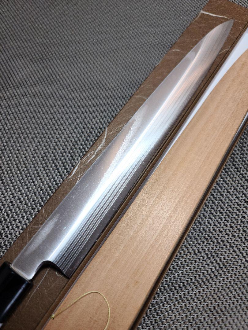 柳刃包丁　 刺身　粉末ハイス鋼(SRS13)レア　堺打刃物　尺寸30ｃｍ