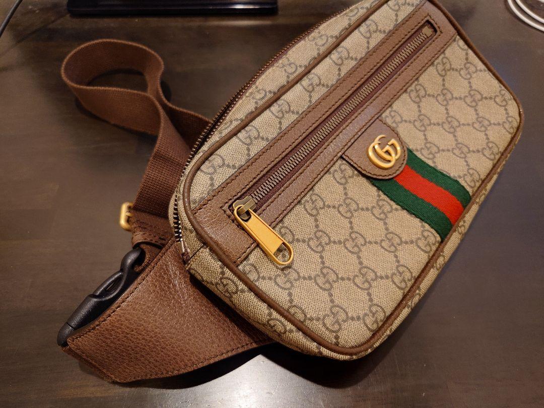 美品 GUCCI オフィディア GGベルトバッグ ショルダーバッグ