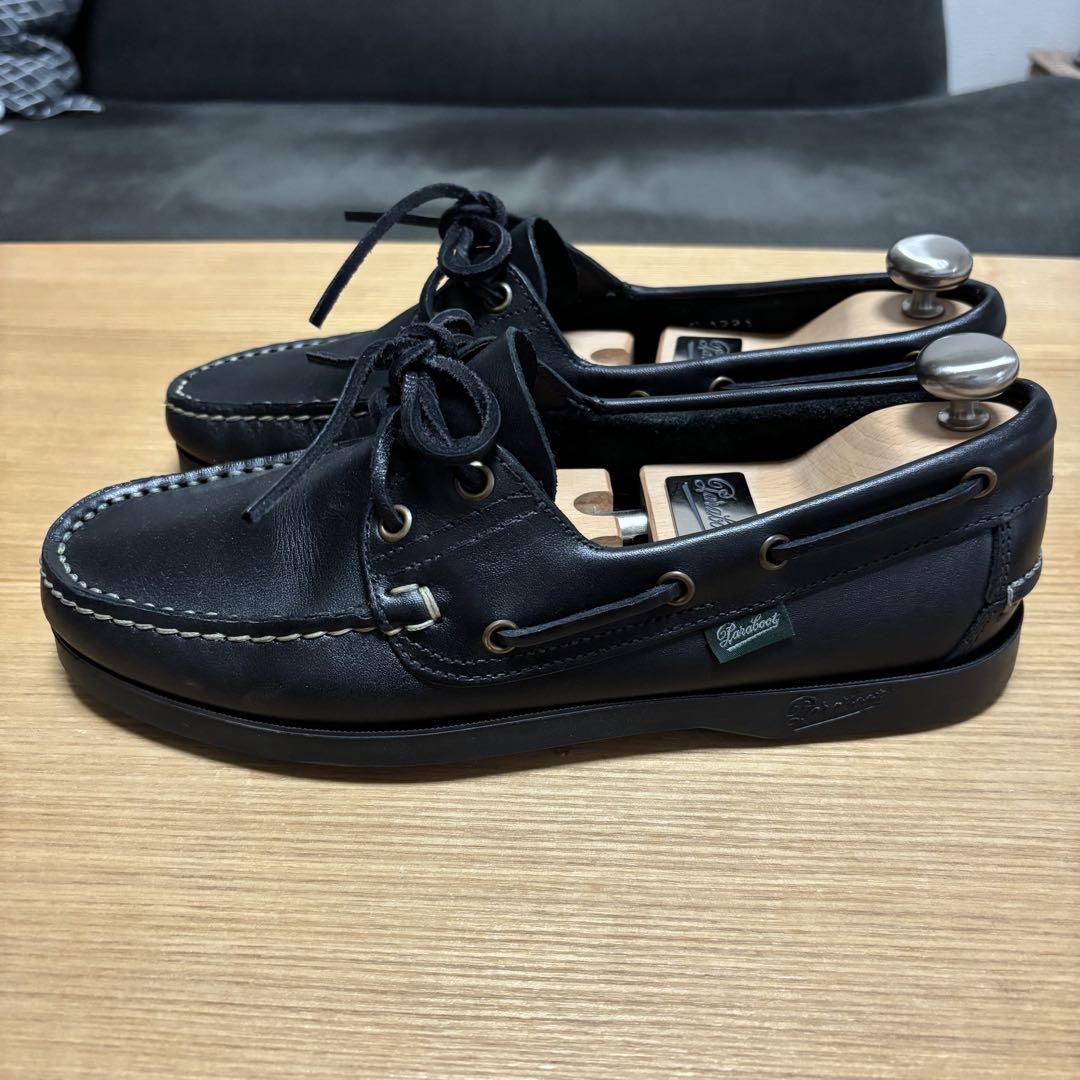 靴 Paraboot BARTH NOIR size 6.5