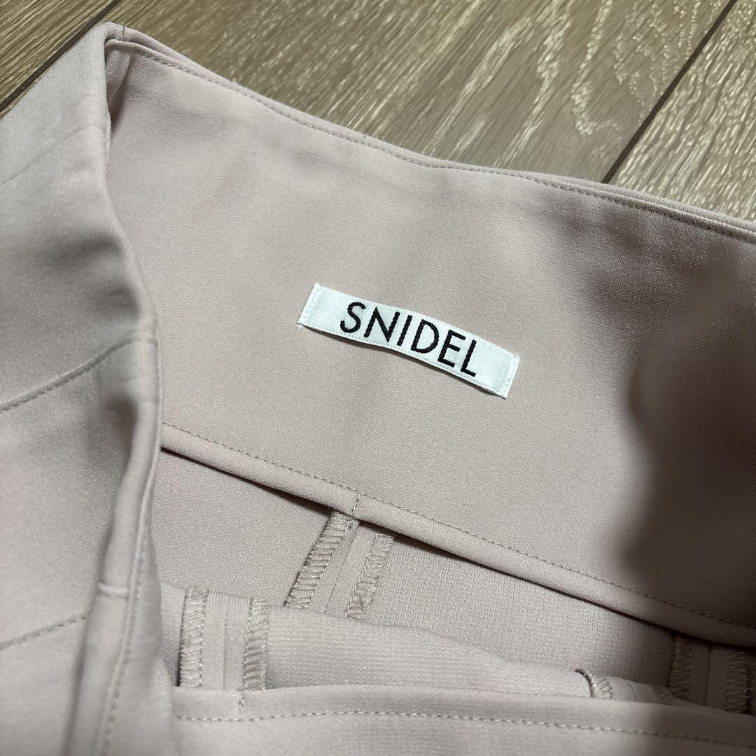snidel ハイウエストキュロットショートパンツ スカショーパン 1サイズ