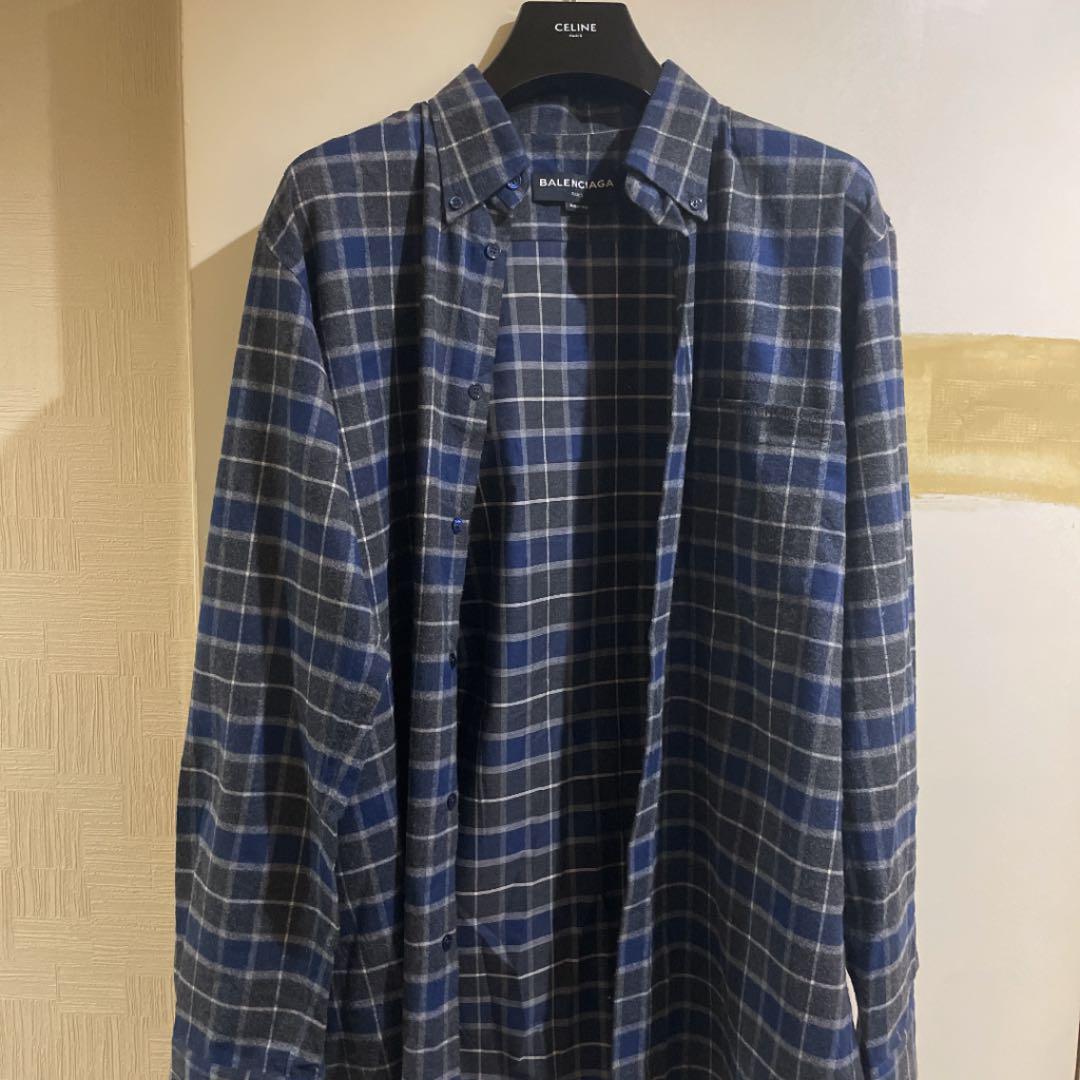☆ BALENCIAGA ☆チェックシャツ
