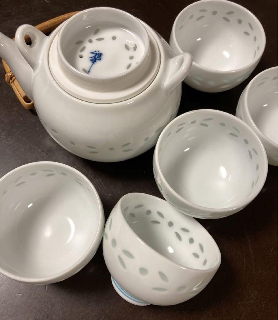 茶器有田焼稚幸作新品未使用 湯呑 セット