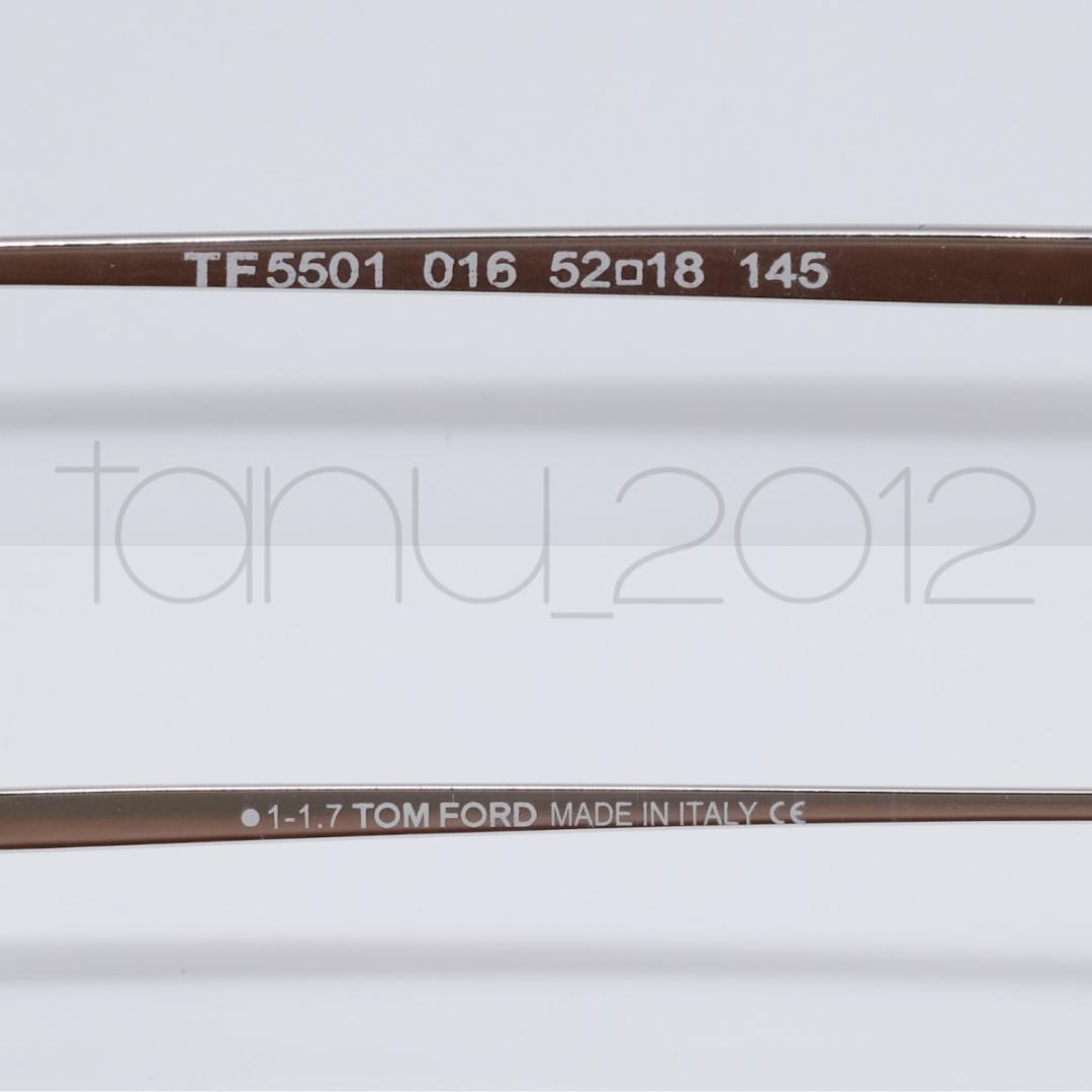 安い定番 TOMFORD TF5501 016 シルバー トムフォード メタルフレーム koWhs-m23815515670 NEW格安