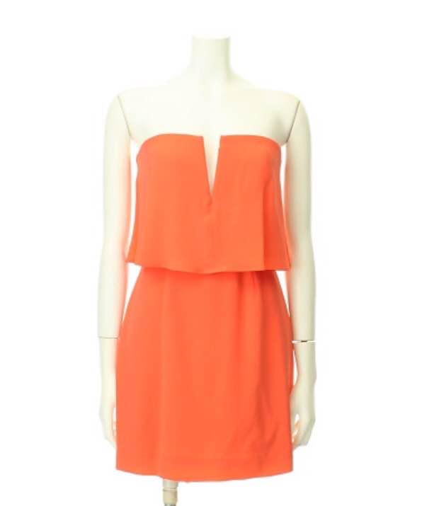 定価半額以下】BCBGMAXAZRIA ブルーワンピース