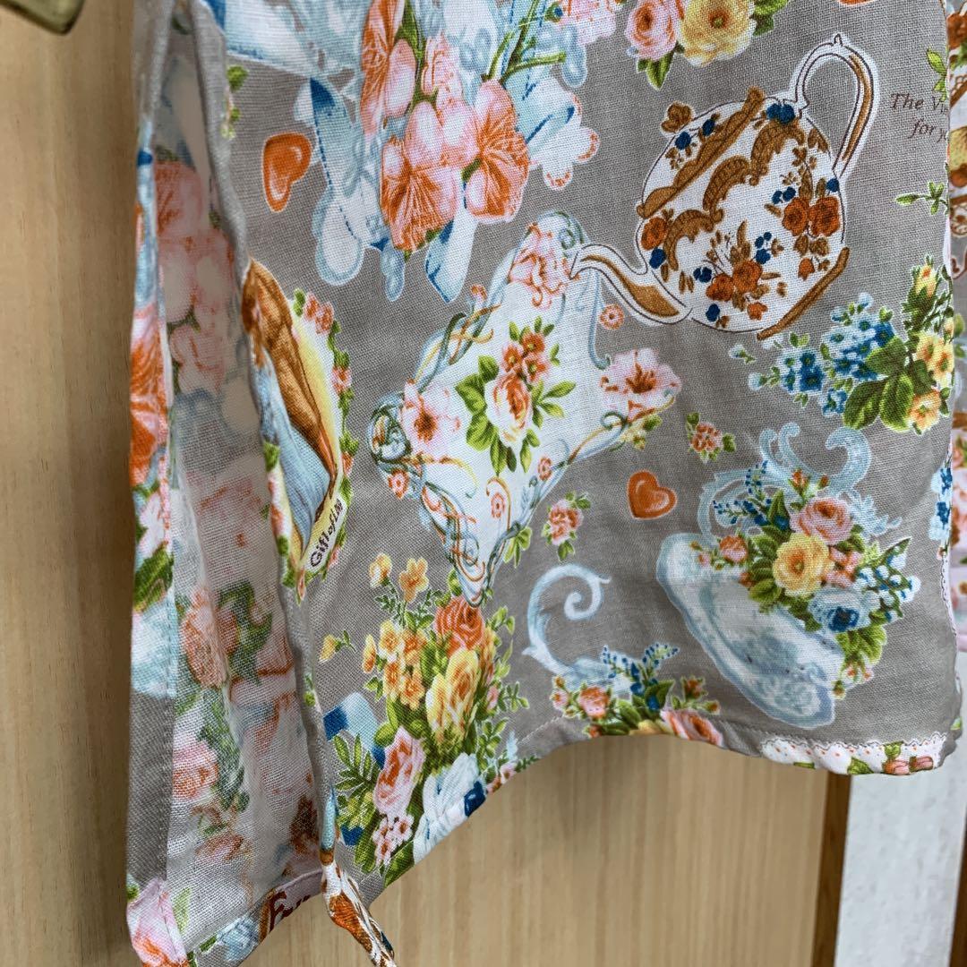 鴨居羊子 TUNIC ルームウェア ワンピース 綿100％ガーゼ ルーム