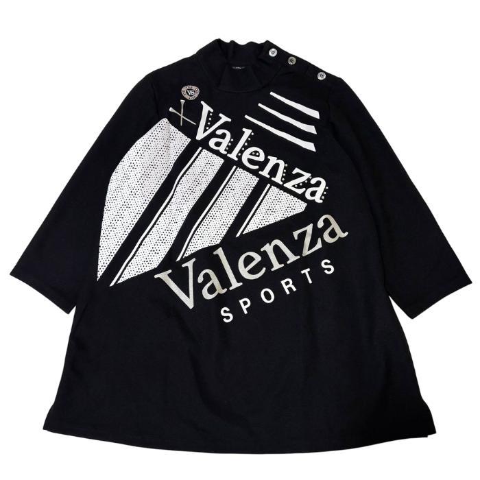 タグ付 未使用保管品 VALENZA カットソー 七分袖 スワロフスキー