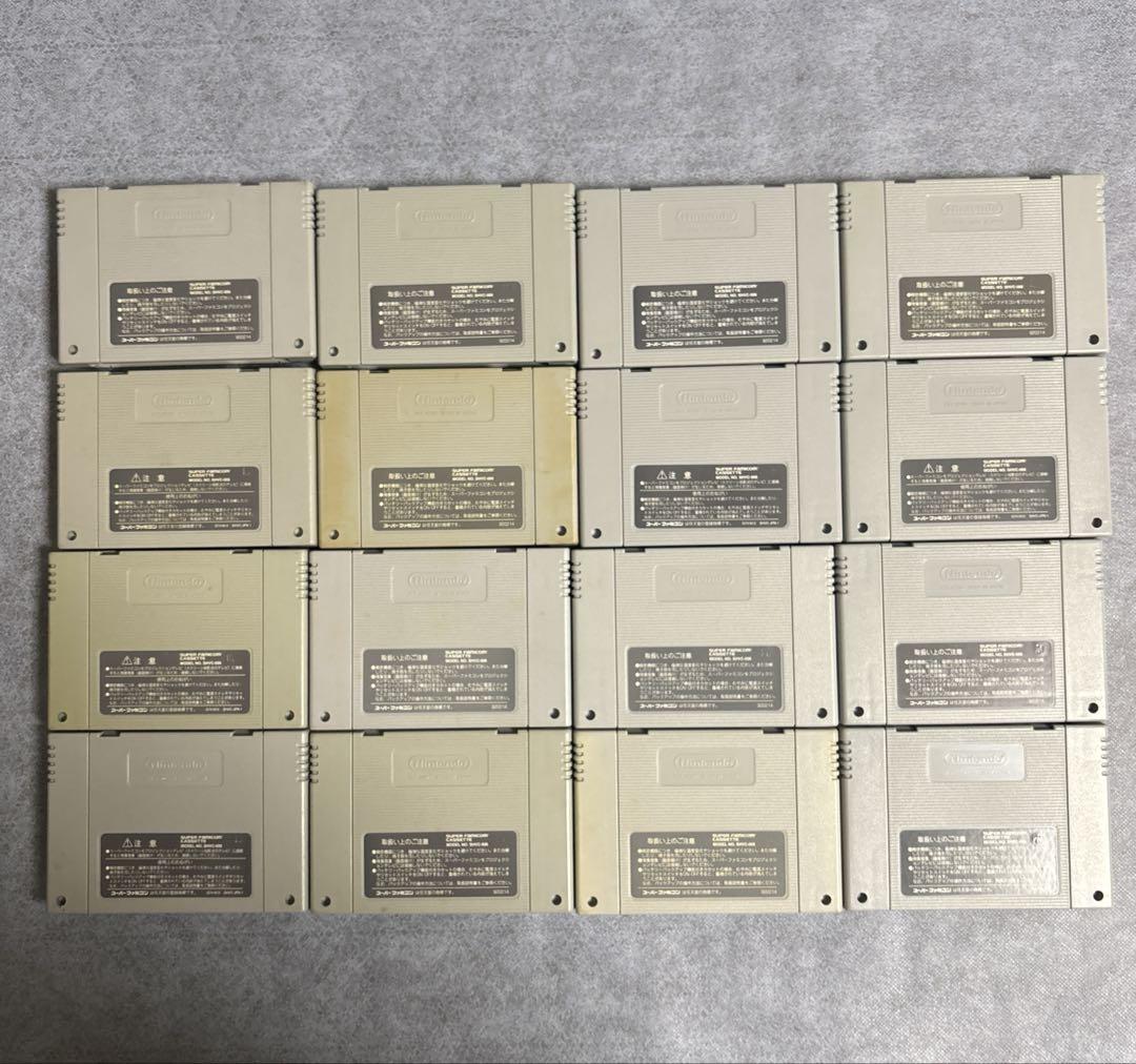 スーパーファミコンソフト16本セット - メルカリ