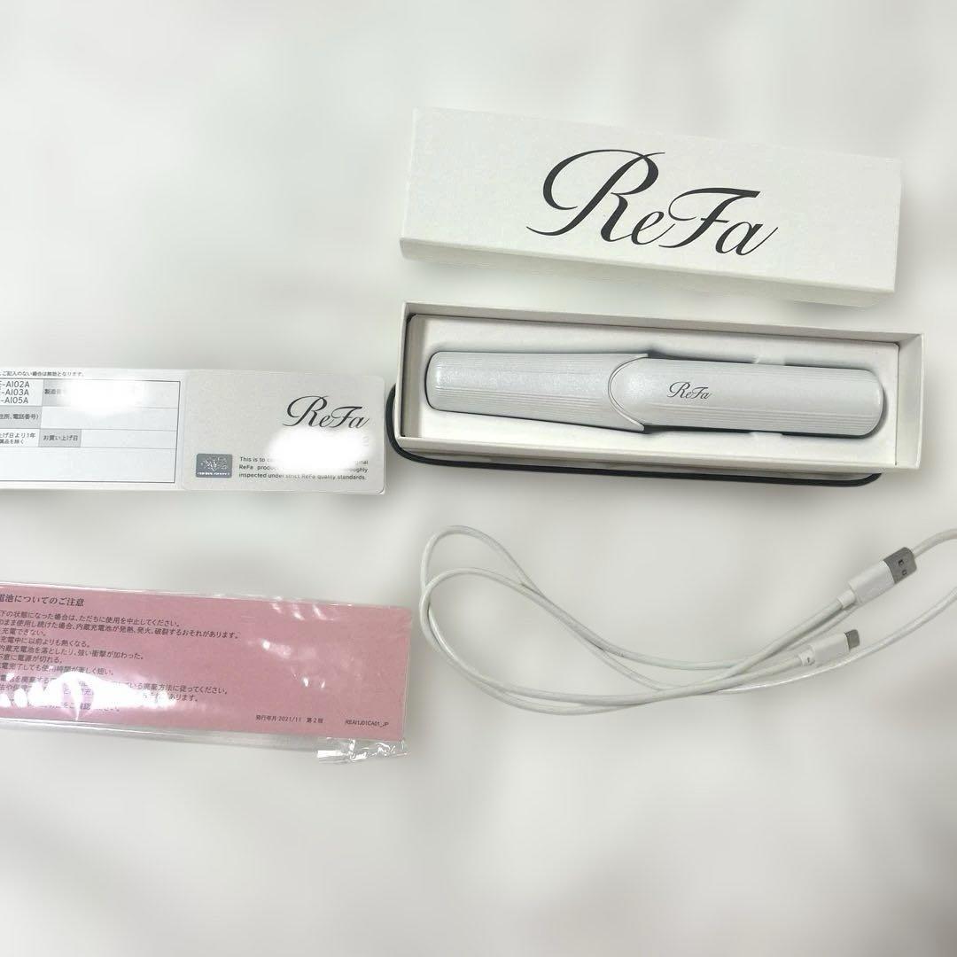 ReFe リファ　ミニアイロン　ホワイト　新品未使用 リファ/Refaストレートアイロンミニ
