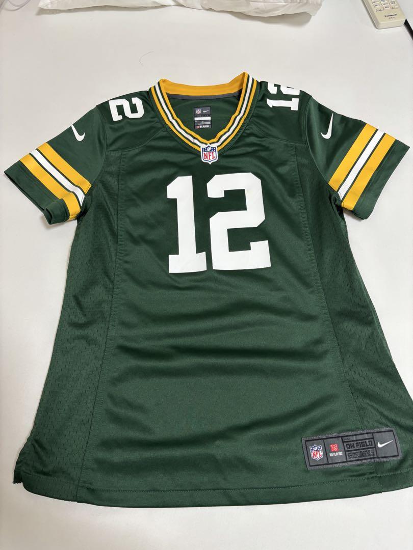 ナイキ NFL プリントチームロゴパッカーズ アメフトゲームシャツ M