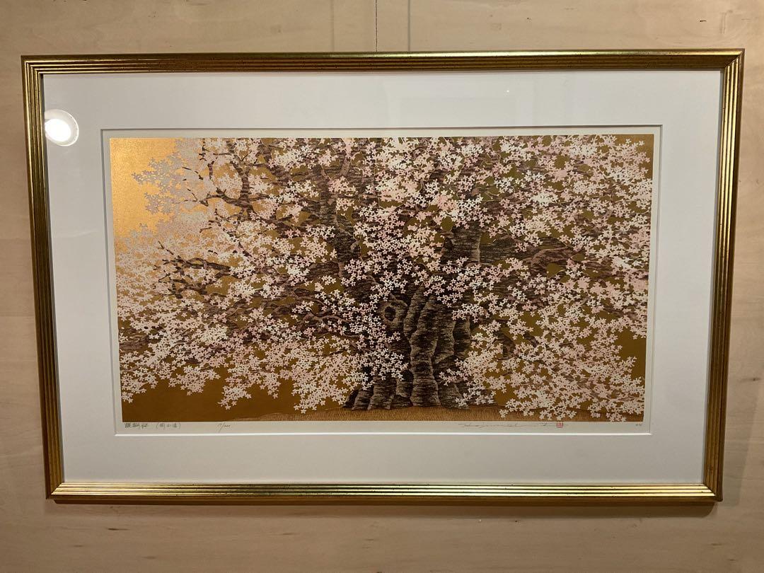 新品 通販ホビー・楽器・アート - 並木一 「醍醐桜(岡山県)」 木