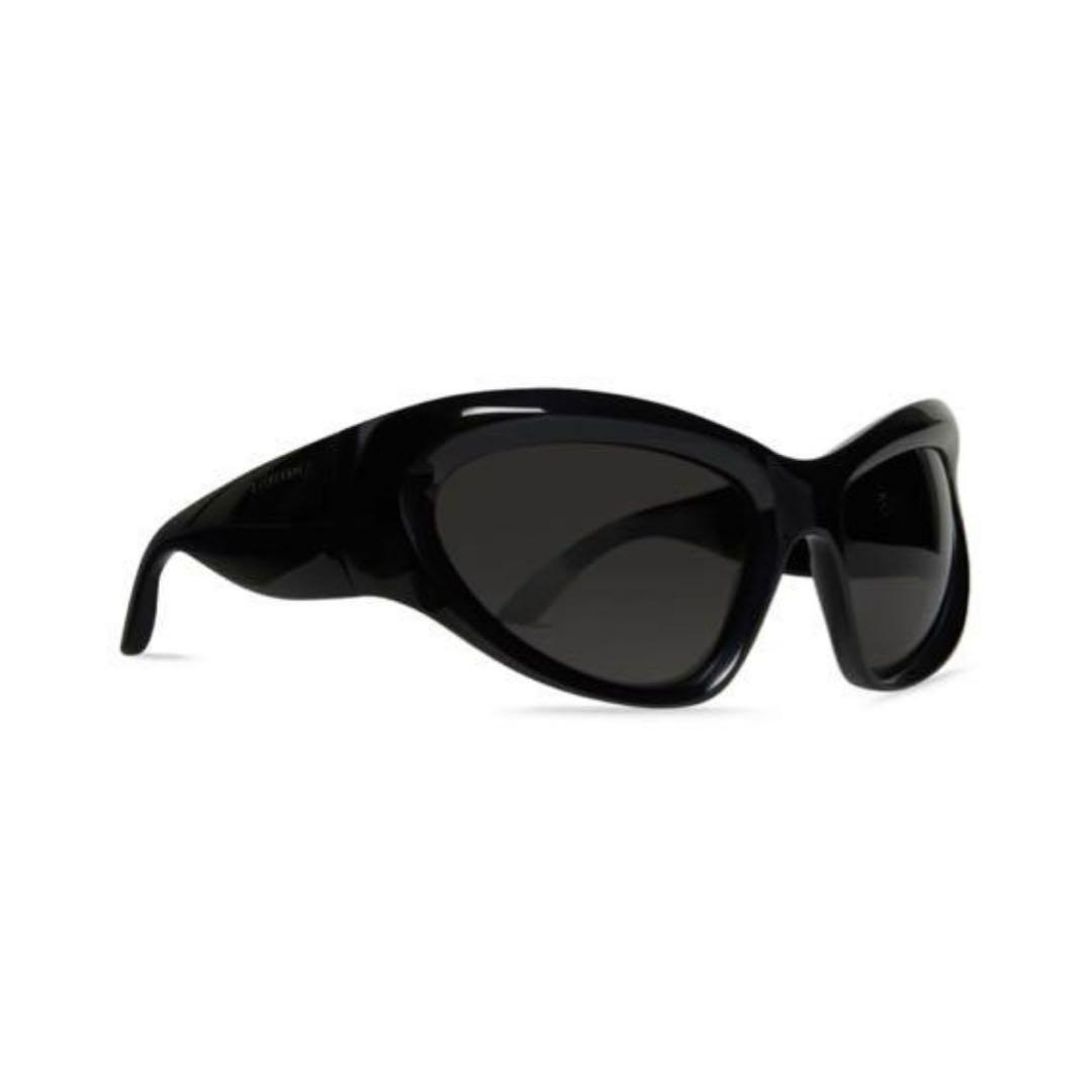 BALENCIAGA WRAP D-FRAME サングラス ブラック