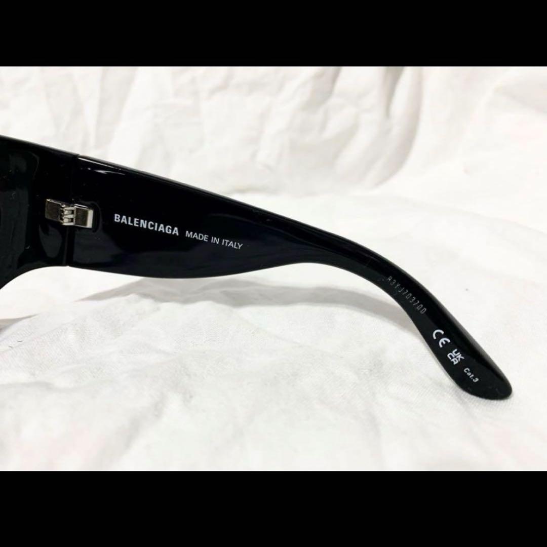 BALENCIAGA WRAP D-FRAME サングラス ブラック