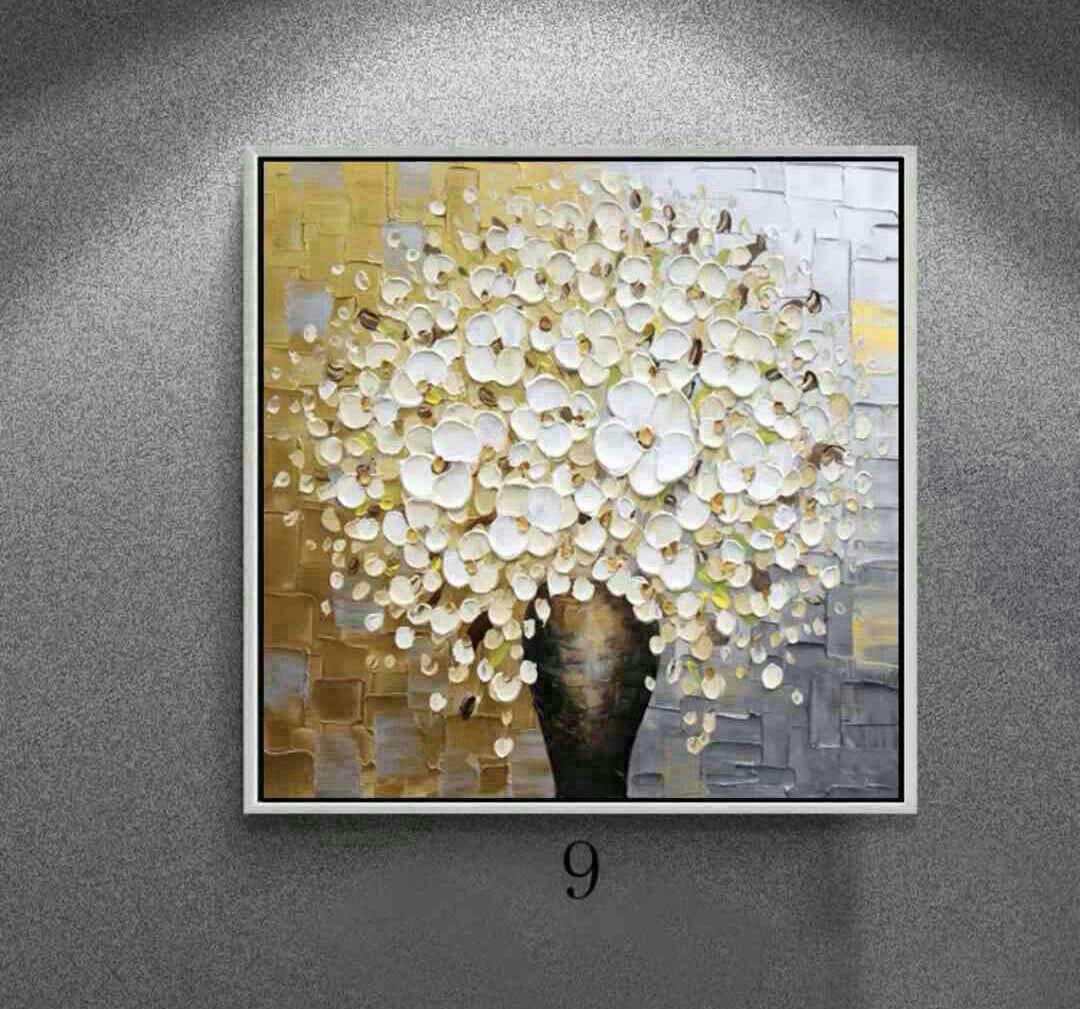 数量は多 純粋な手描きの絵画 花 応接間掛画 玄関飾り 廊下壁画81v 新着商品 Smartcpns Com